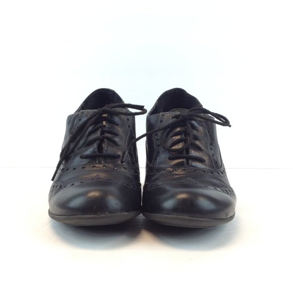 Eurostep 'Gabrielle' Black Retro Rockabilly Pin-up Heels - Picture 4 of 16